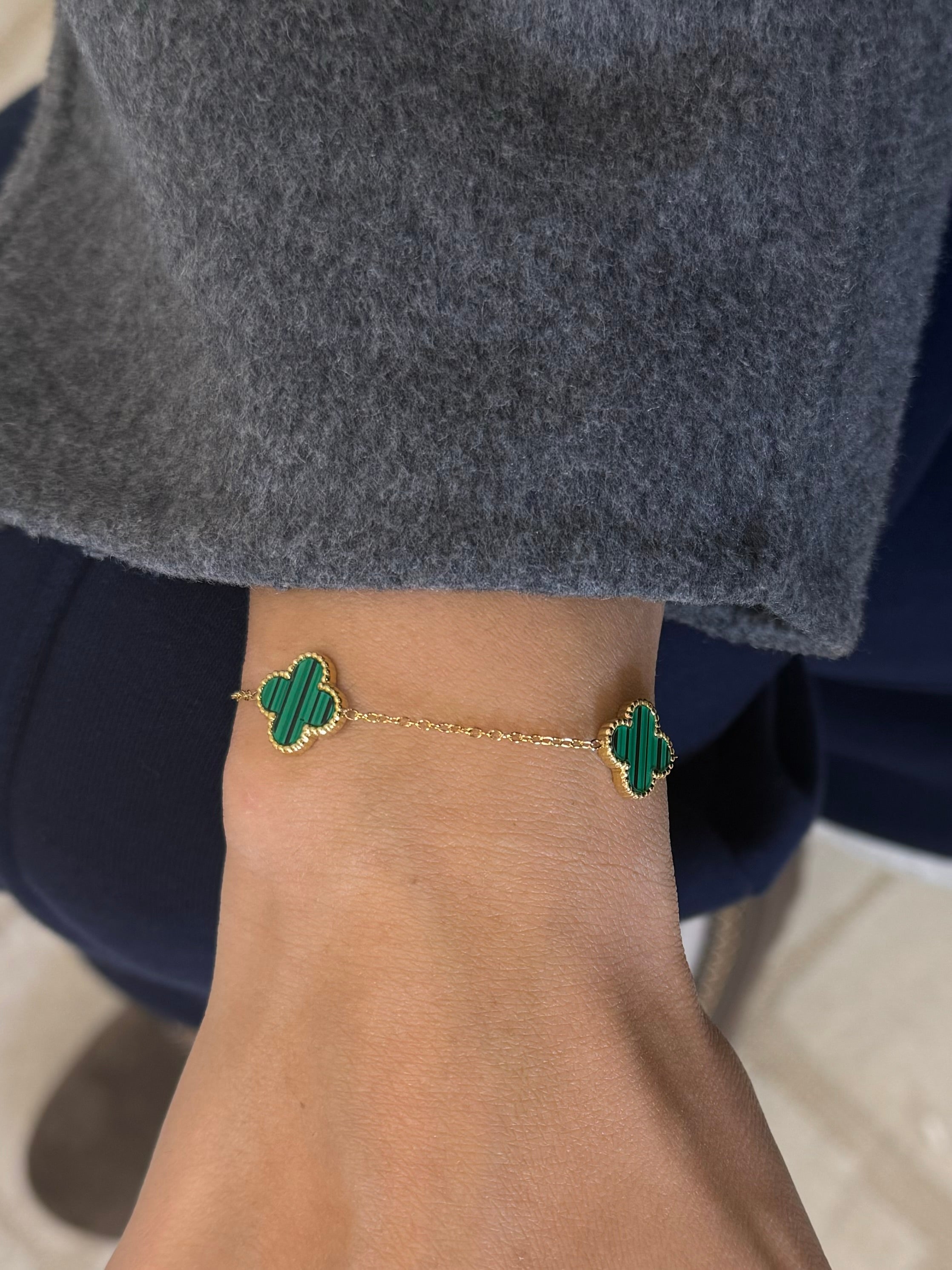 CHLOÉ GROEN ARMBAND