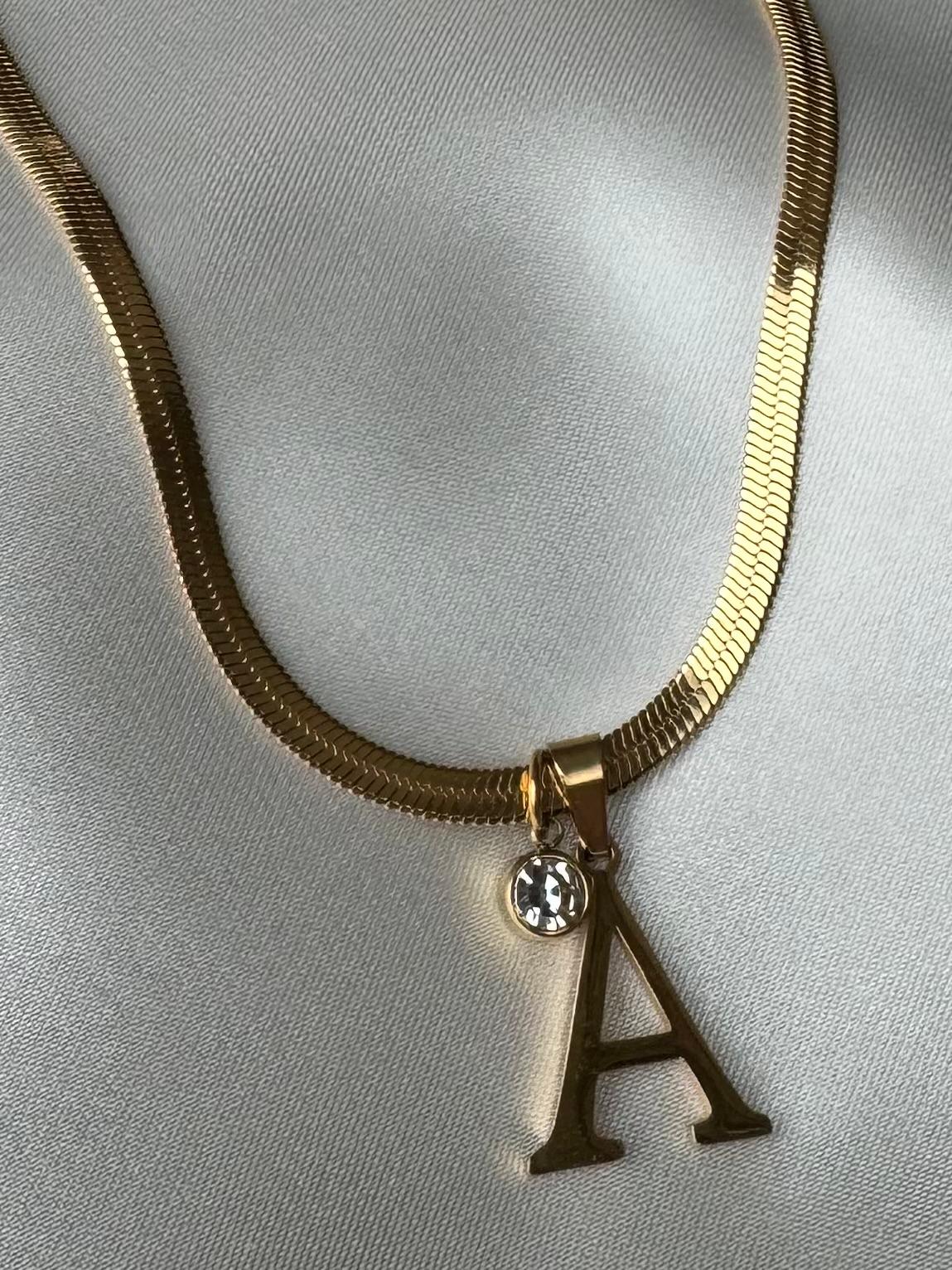 LETTERSNAKE KETTING