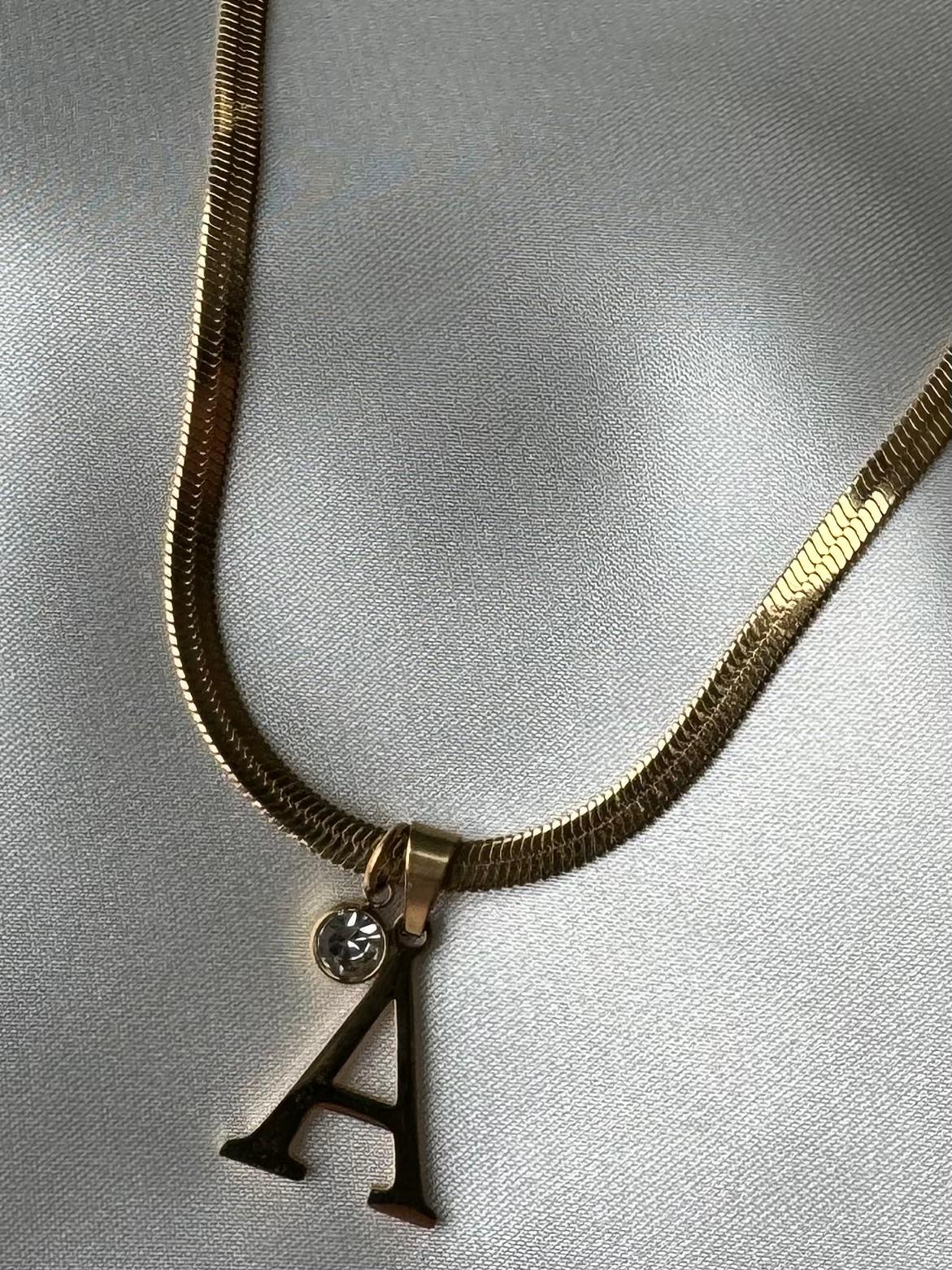 LETTERSNAKE KETTING