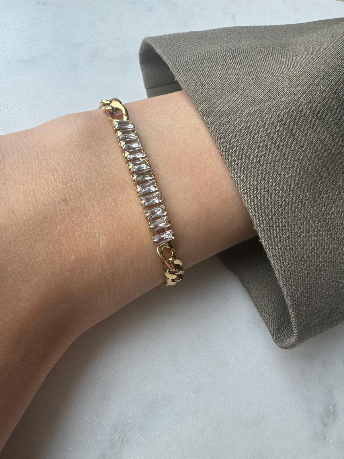 DIAMOND SCHAKEL ARMBAND